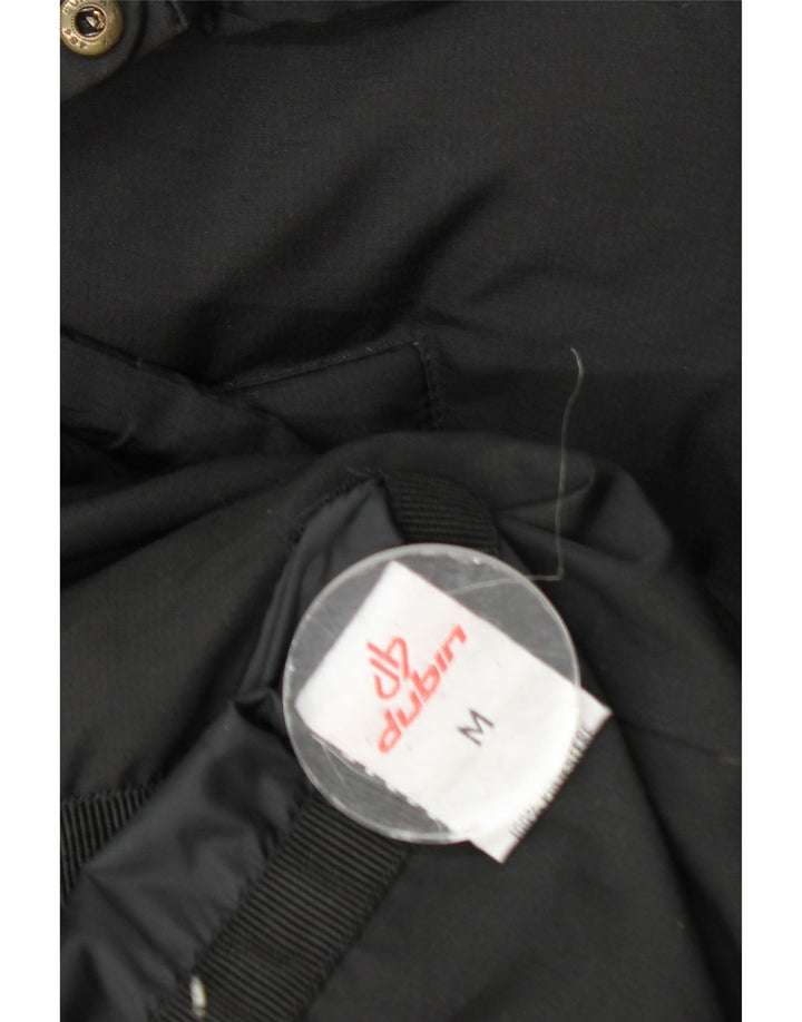 Dubin Chaqueta acolchada con capucha para hombre UK 38 Mediana Poliéster negro