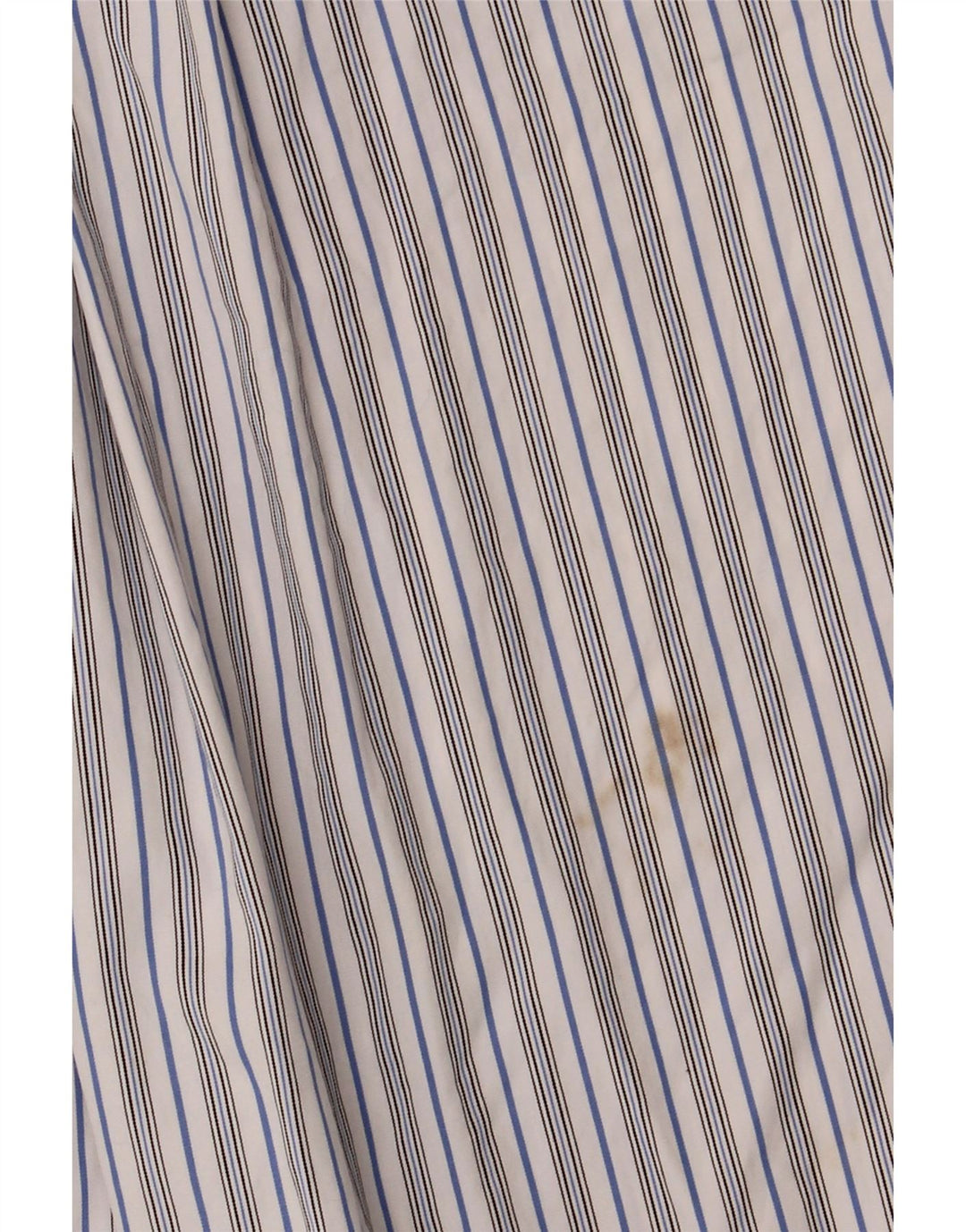 Ralph Lauren Camisa para hombre Talla 14 Algodón a rayas blancas pequeñas