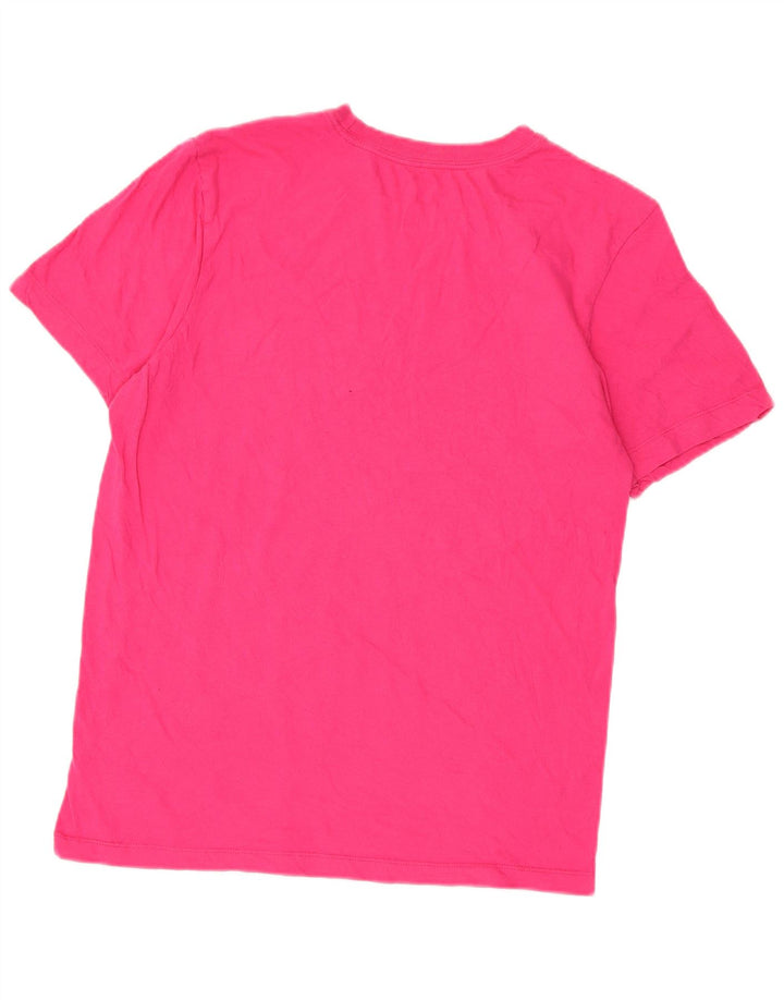 Nike Camiseta gráfica para hombre Top Small Pink Cotton