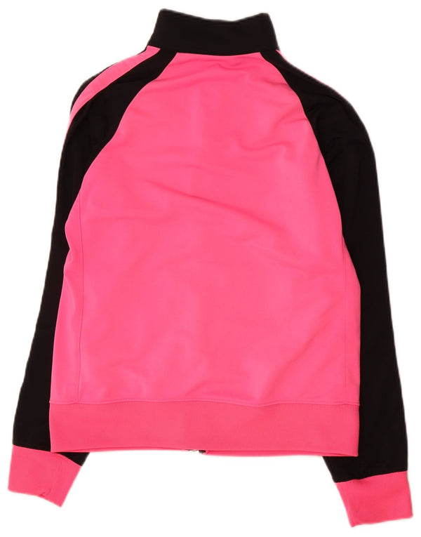 Nike Chaqueta de chándal para niña 13-14 años XL Rosa Colorblock Poliéster