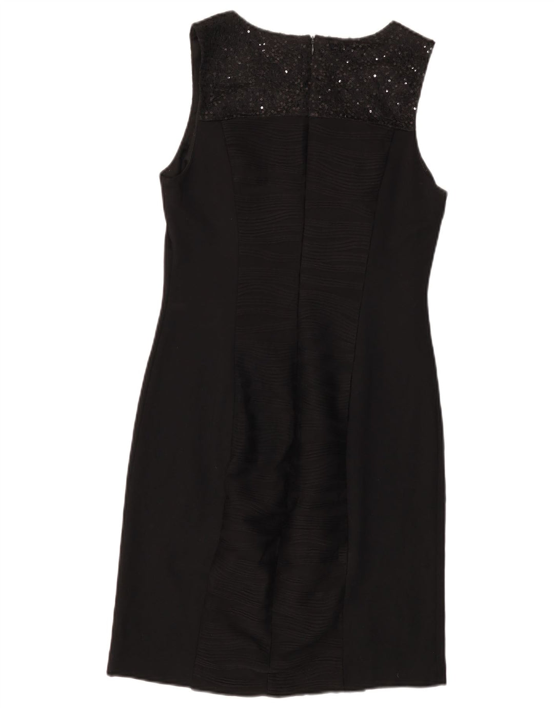 CALVIN KLEIN Vestido sin mangas para mujer US 8 Mediano Negro