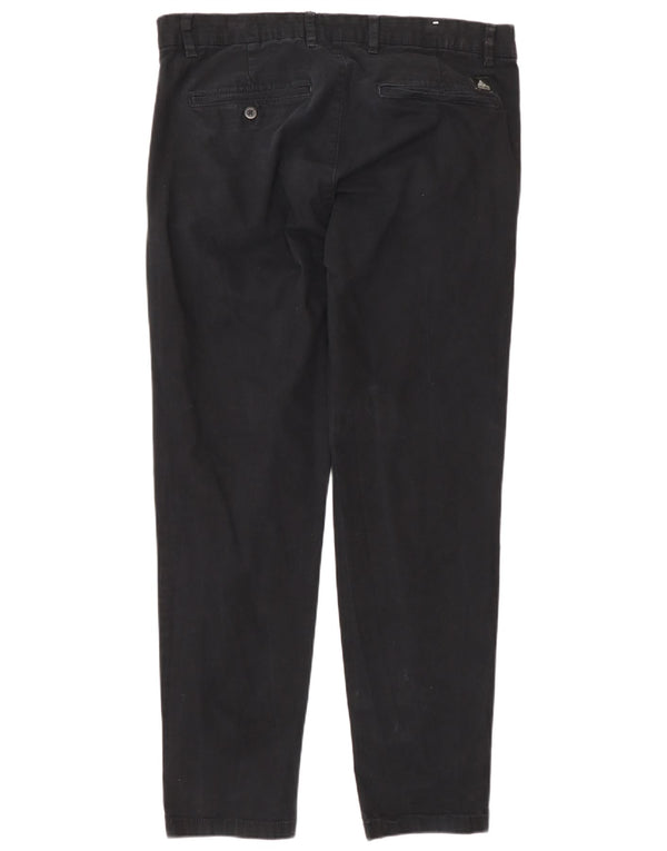 Zara Mens Slim Chino Pantalones EU 44 Large W34 L30 Negro