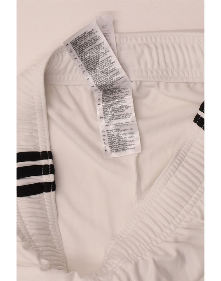 Adidas Hombre Manchester United Sport Shorts Medio Blanco Poliéster