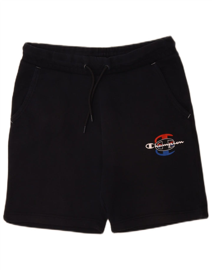 Champion Shorts Deportivos Gráficos Para Hombre Azul Marino Mediano
