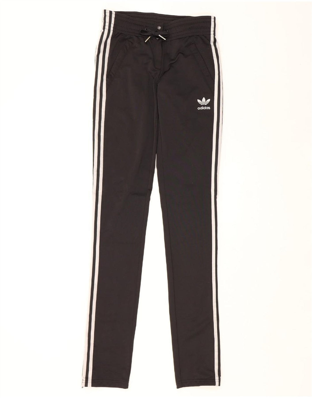 Pantalón Chándal ADIDAS Mujer IT 42 Medio Negro Poliéster