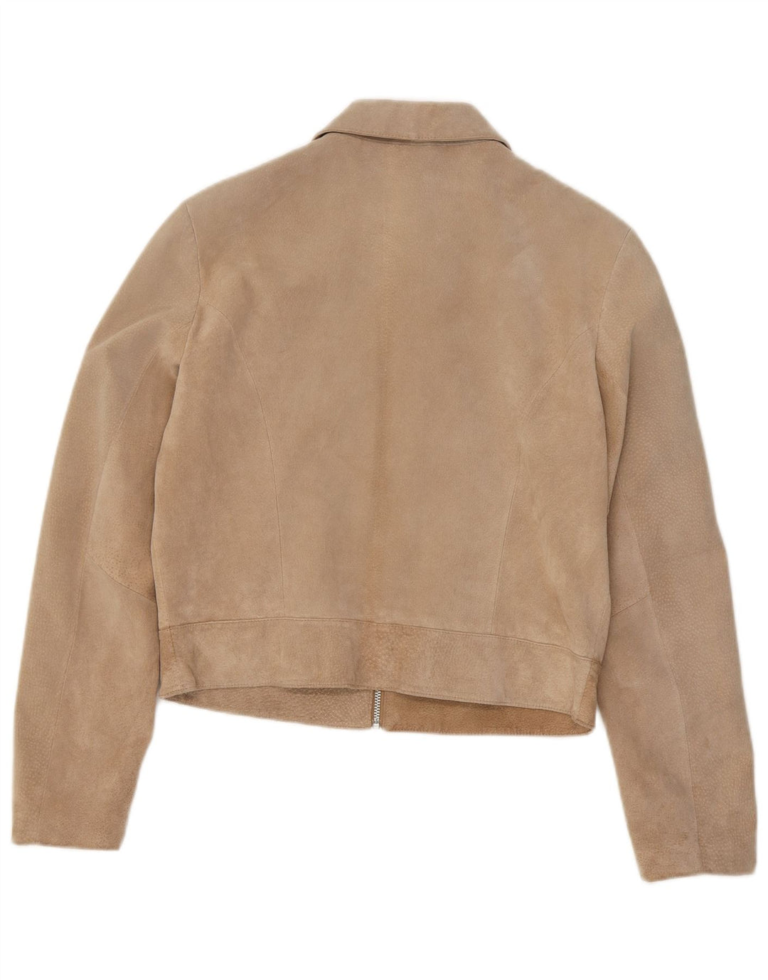In Extenso Chaqueta de ante corta para mujer ES 40 XL Cuero beige