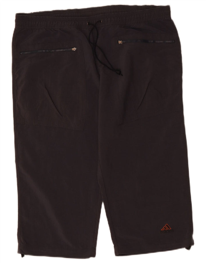 Bermudas Deportivas ADIDAS Hombre Gris Medio Poliamida