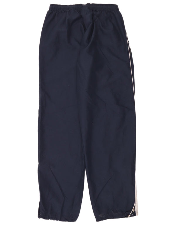 Reebok - Pantalón de chándal gráfico para hombre, talla grande, poliéster, azul marino