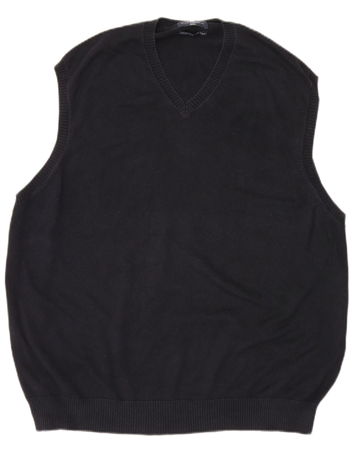 Marks & Spencer - Camiseta sin mangas para hombre, color azul marino, 2XL, algodón azul marino