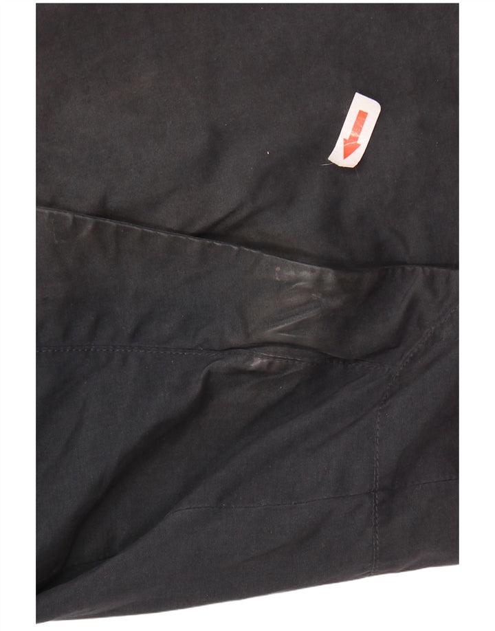 Nautica Chaqueta cortavientos para hombre UK 42 XL Poliéster negro