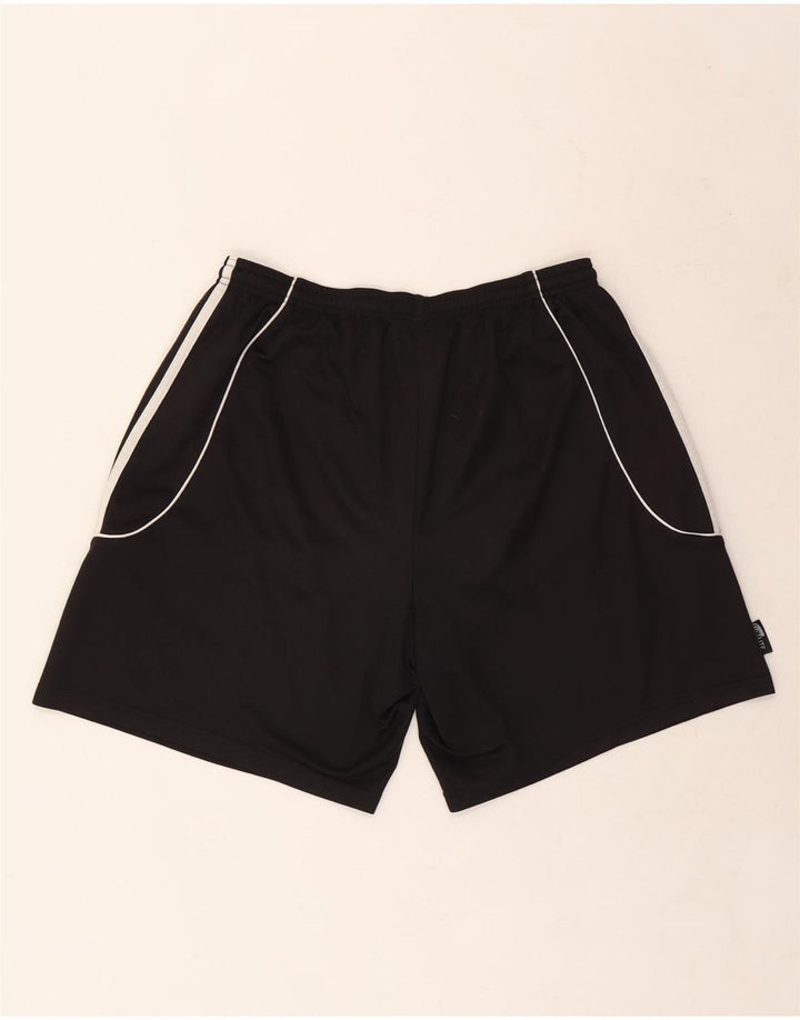 Adidas Mens Climalite Sport Shorts Grande Negro Poliéster