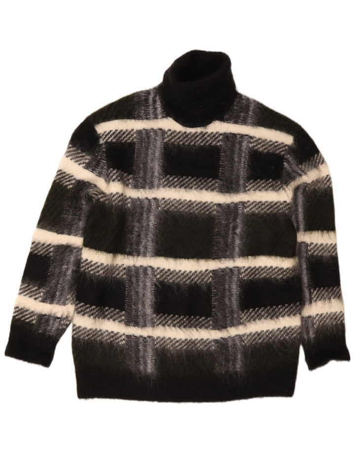 Cos - Jersey extragrande con cuello vuelto para mujer, talla 40, tamaño mediano, color negro