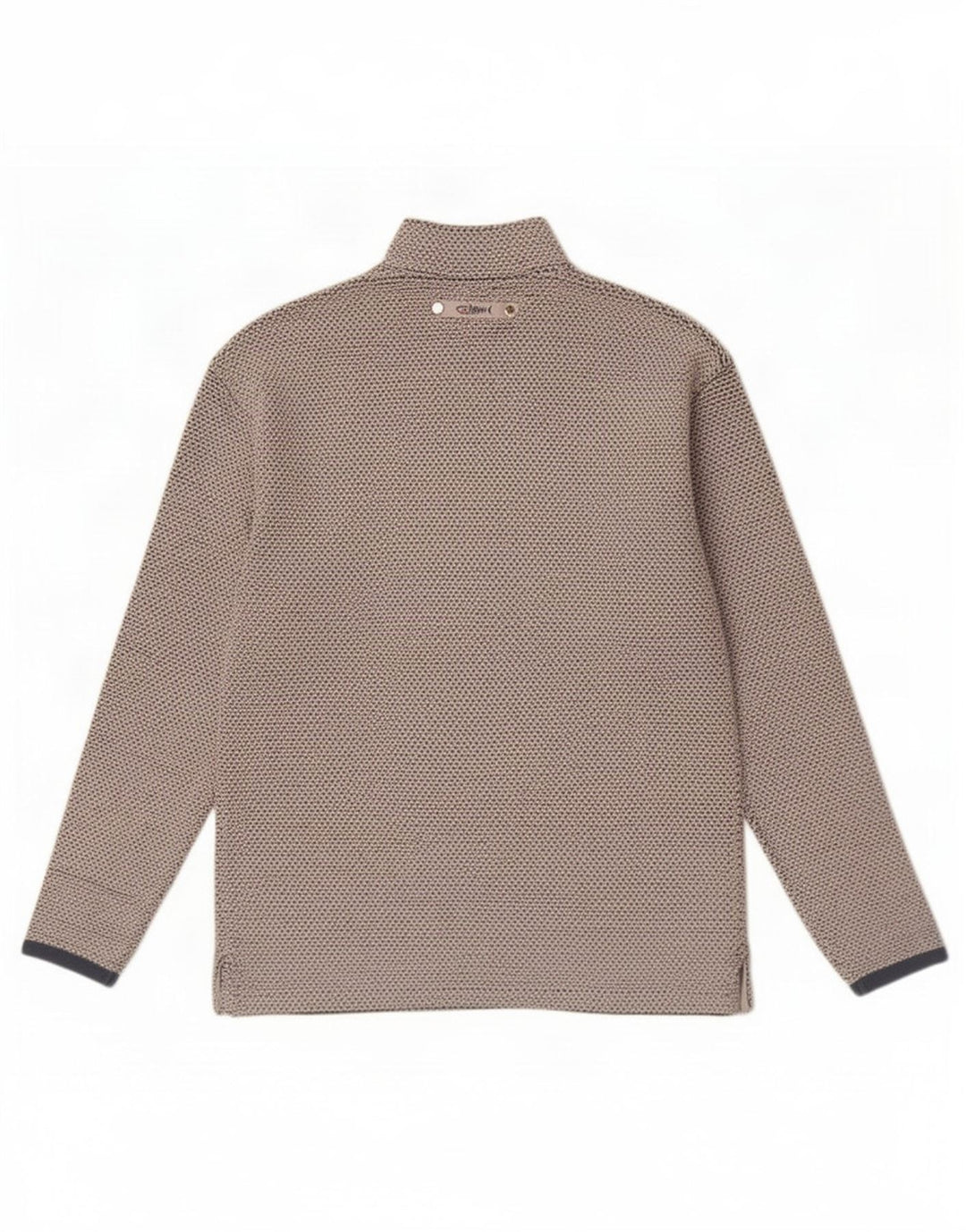 Weird Fish - Sudadera con cuello y cremallera para hombre, color gris medio, algodón