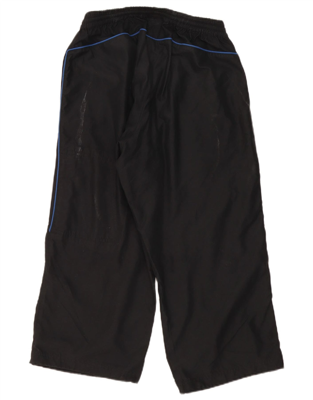 Fila Mujer Capri Chándal Pantalones UK 40 Grande Poliéster Negro