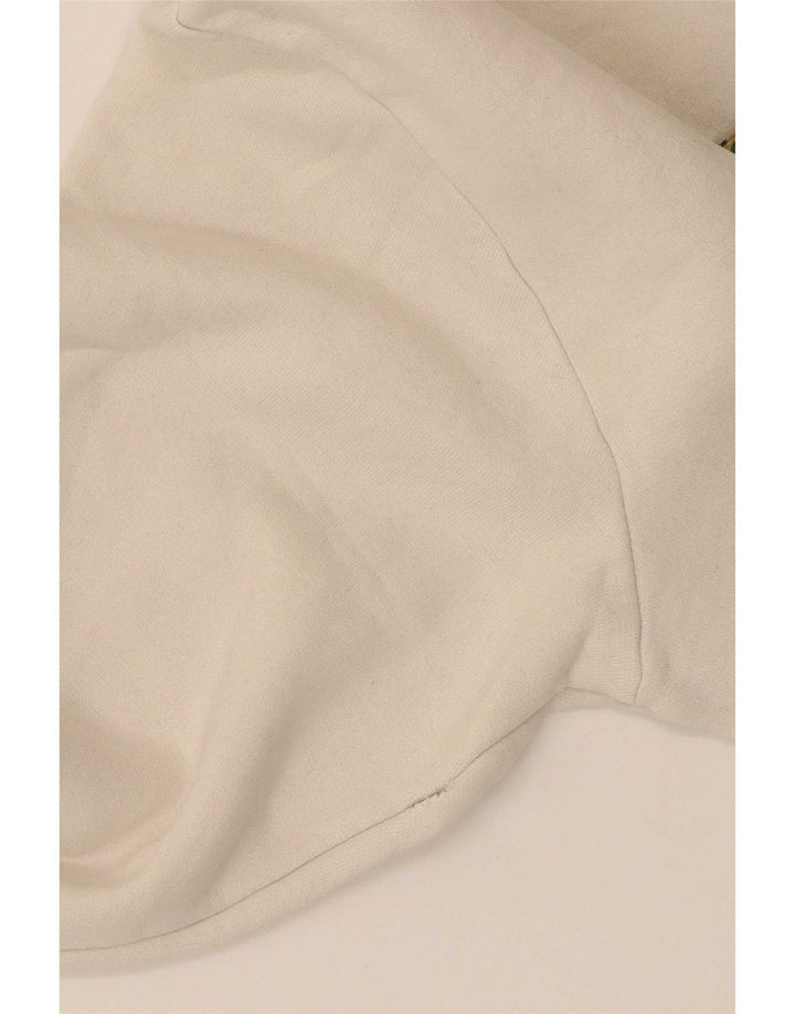 Superdry Hombre Sudadera Gráfica tipo Jersey De Algodón Blanco Roto Mediano