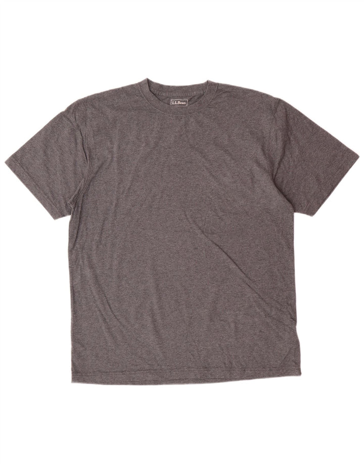 L.L.BEAN Camiseta de ajuste tradicional para hombre Top de algodón gris medio