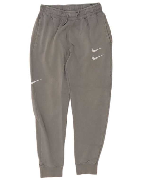 Nike Hombre Graphic Chándal Pantalones Joggers Pequeño Algodón Gris
