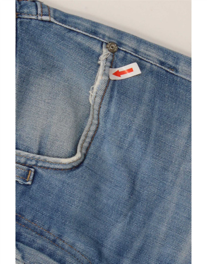Vaqueros Lee Luke Rectos para Hombre W31 L29 Algodón Azul