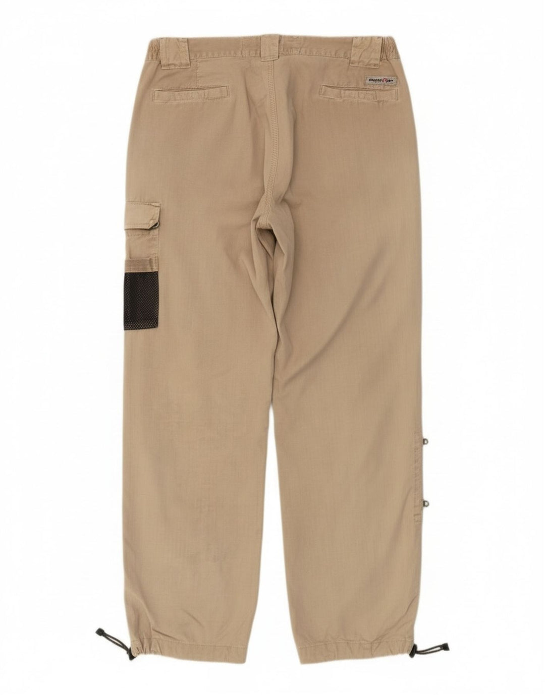 Murphy & Nye Pantalones tipo joggers cargo para hombre W36 L30 Algodón beige