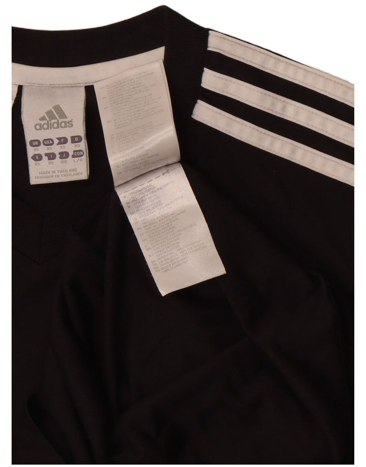 Adidas Mens Climalite Camiseta Top XS Negro Poliéster