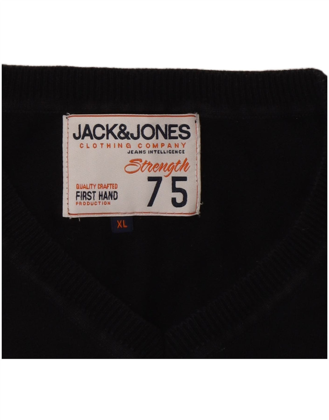 Jack & Jones Jersey con Cuello en V para Hombre XL Azul Marino