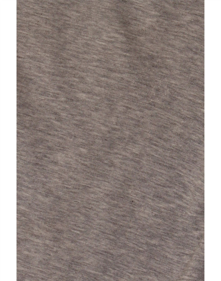 Pantalones cortos deportivos Adidas para hombre de algodón gris medio