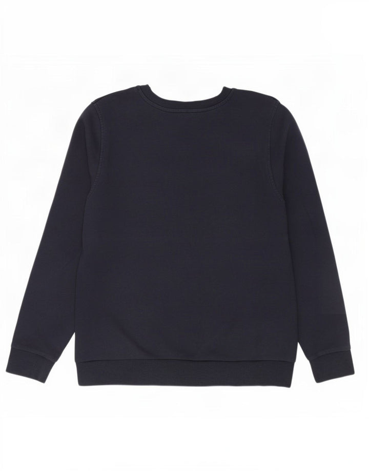 Marks & Spencer Sudadera para mujer Jumper UK 14 Medium Azul marino Algodón