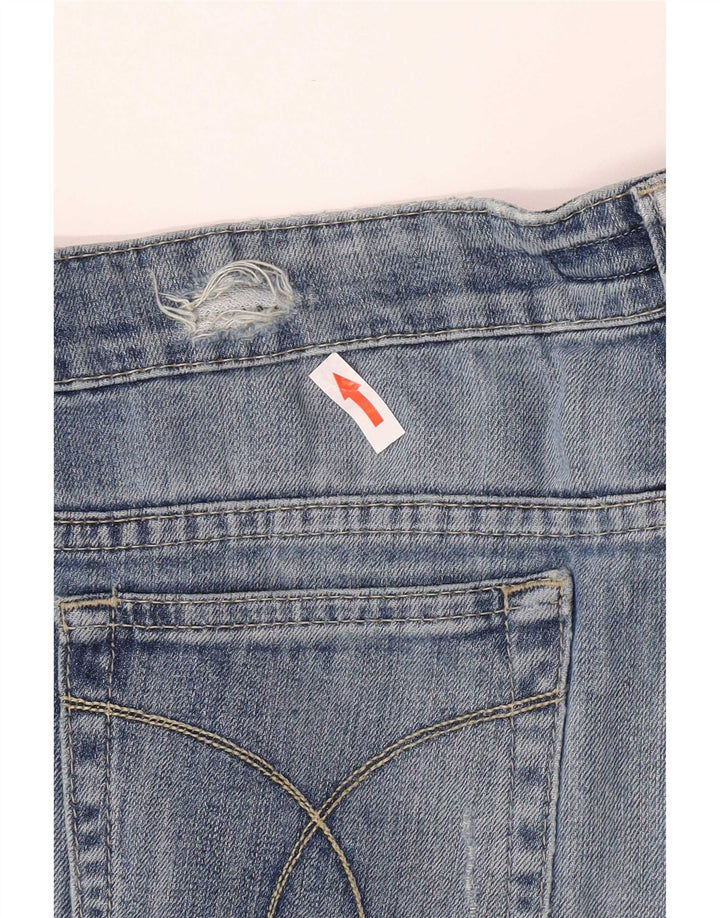 Calvin Klein Jeans Ajustados Desgastados para Mujer W32 L33 Azul