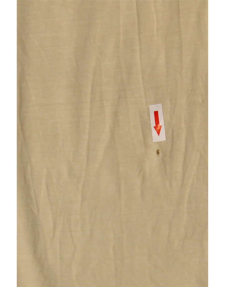 French Connection Camiseta Hombre Top XL Beige Algodón