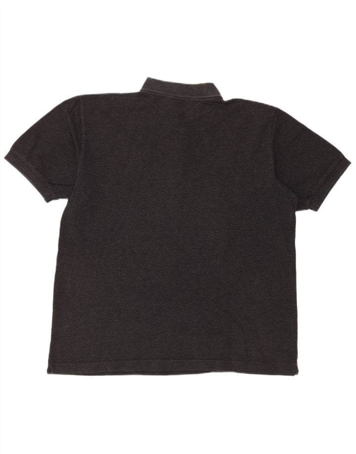 KAPPA Polo Hombre Algodón Gris Medio
