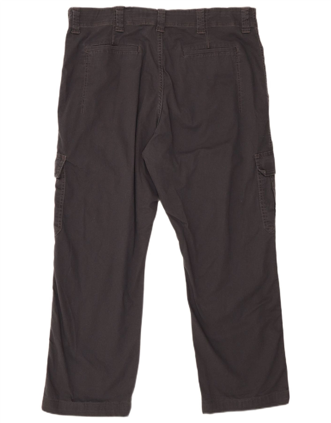 WRANGLER Pantalones cargo de corte relajado para hombre W38 L27 Algodón gris