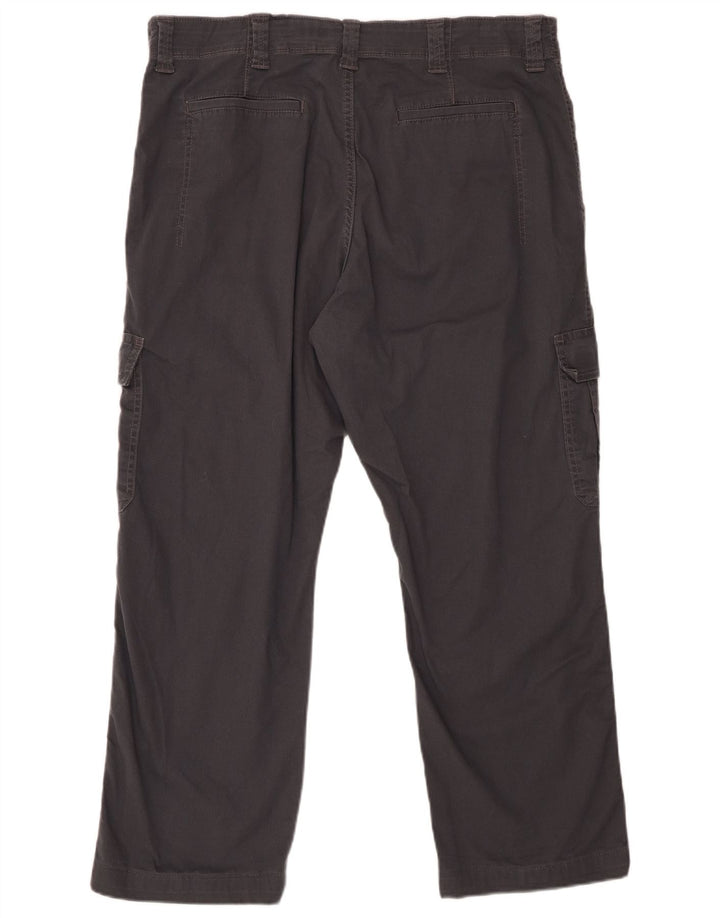 WRANGLER Pantalones cargo de corte relajado para hombre W38 L27 Algodón gris