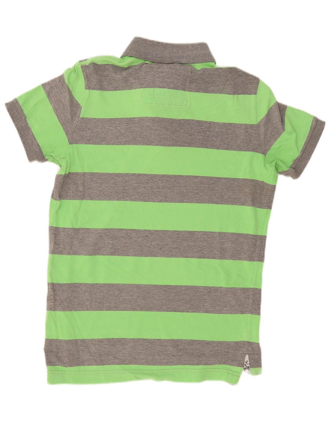Superdry Polo De Algodón A Rayas Verde Medio Hombre