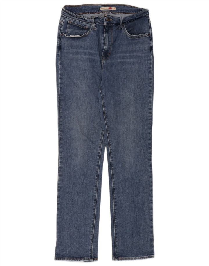 Levi's Mujer 724 Vaqueros Rectos De Tiro Alto W30 L28 Azul