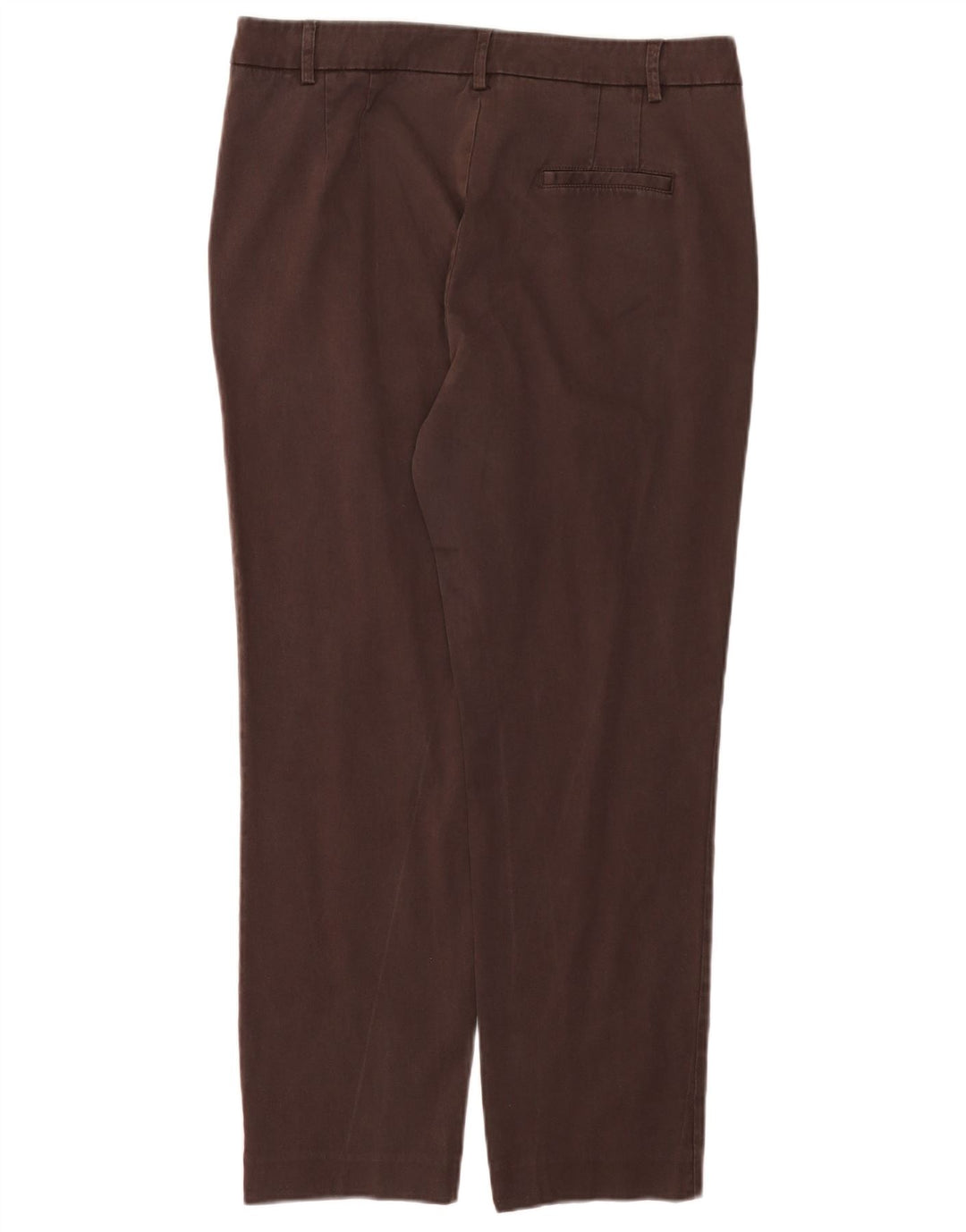 Pantalón Chino Recto Trussardi Mujer IT 48 Medium W32 L26 Marrón Lyocell