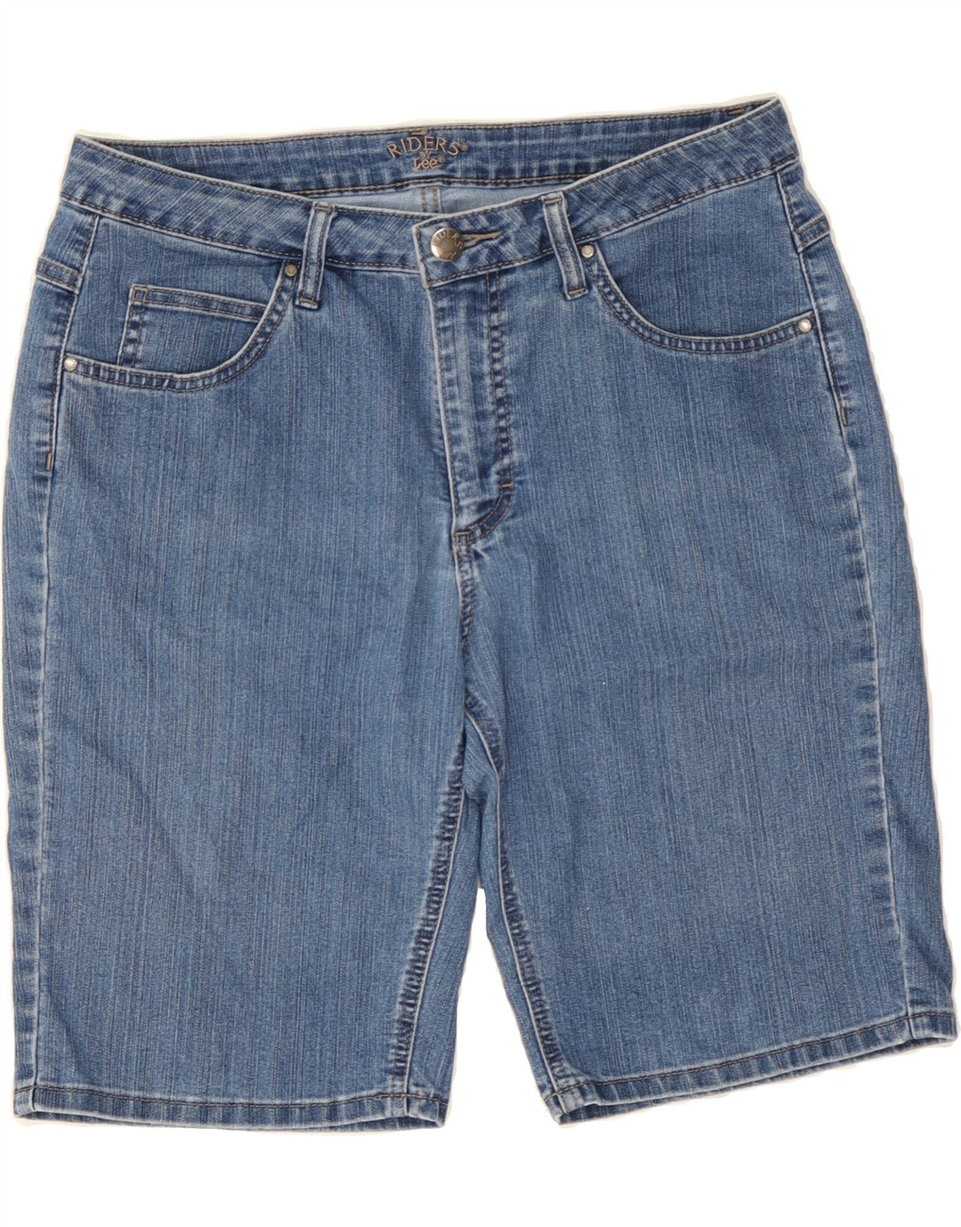 LEE Womens Riders Denim Shorts US 12 Large W32 Blue Cotton Vintage Lee and Second-Hand Lee from Messina Hembry 