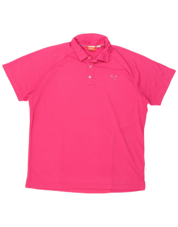 Polo Puma Hombre XL Poliéster Rosa