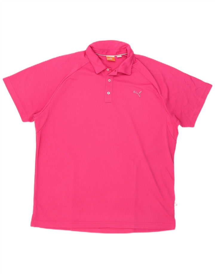 Polo Puma Hombre XL Poliéster Rosa