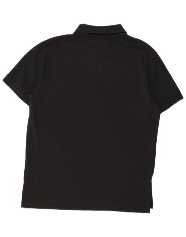 Polo Nike Hombre Grande Negro Algodón