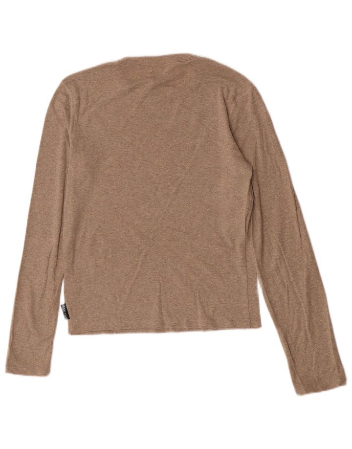 Max & Co. Top para mujer de manga larga UK 44 Grande Algodón beige