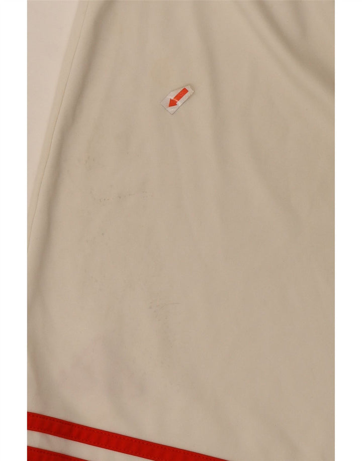 Adidas Mens Climalite Sport Shorts Pequeño Blanco Poliéster