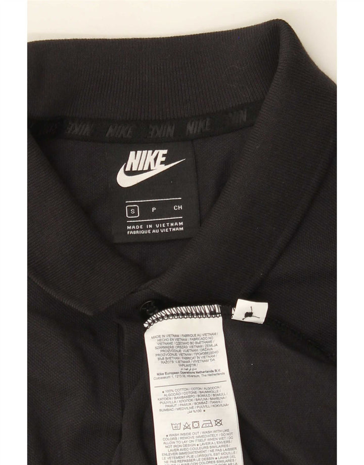 Polo Nike Hombre Pequeño Algodón Negro