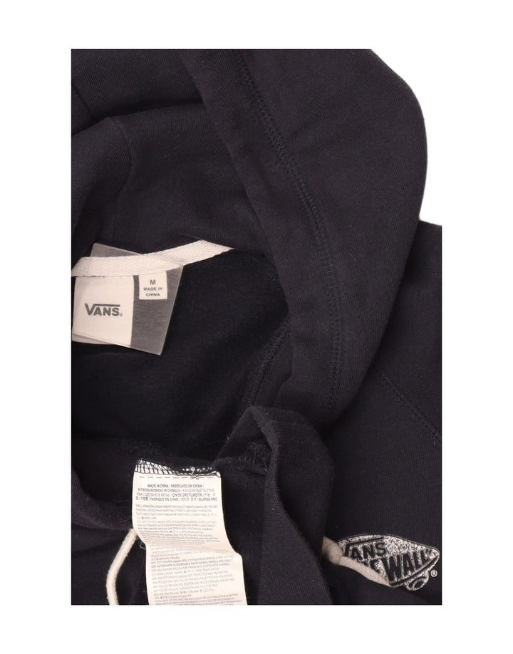Vans Hombre Sudadera Con Capucha Gráfica Jersey Medio Azul Marino Algodón