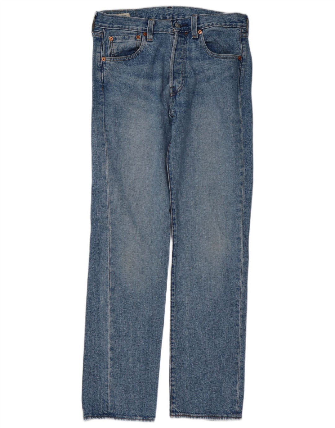 Levi's Hombre 501 Vaqueros Rectos W30 L32 Algodón Azul