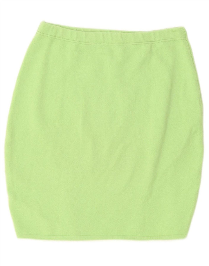 BENELLI Womens Pencil Skirt W30 Medium Green Vintage Benelli and Second-Hand Benelli from Messina Hembry 