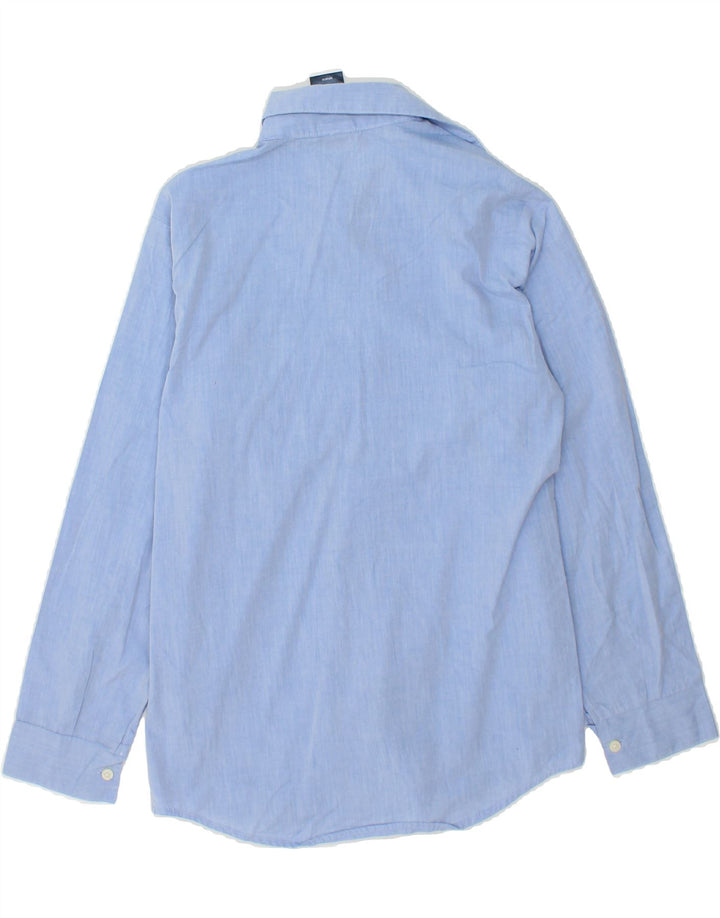 IZOD Boys Shirt 15-16 Years Blue Cotton Vintage Izod and Second-Hand Izod from Messina Hembry 