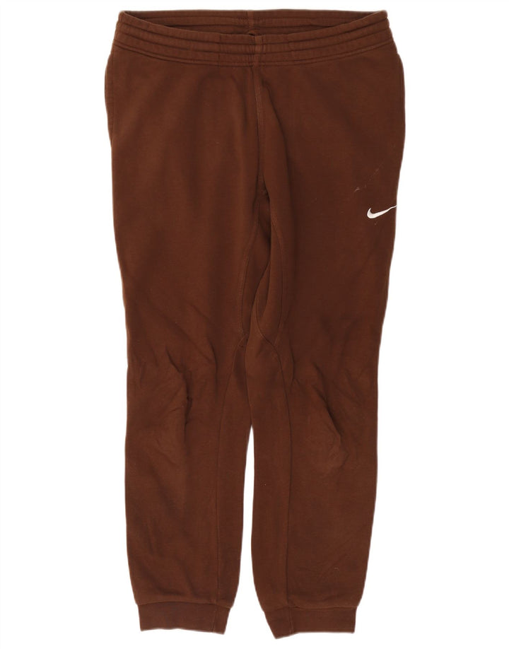 Nike - Pantalones de chándal para hombre, talla grande, color marrón, algodón