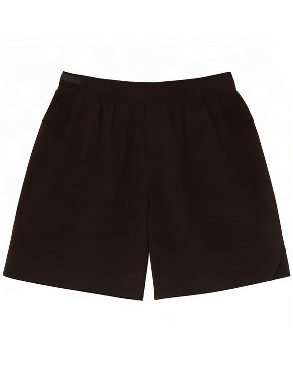 Lululemon Shorts deportivos para mujer UK 44 Mediano Negro Poliéster Deportes