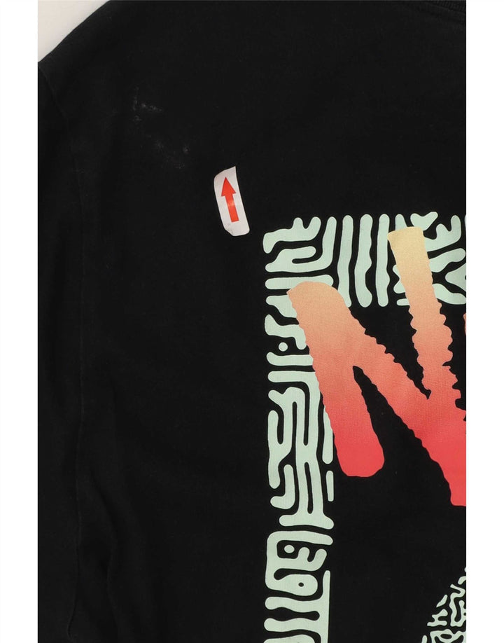 Nike Camiseta gráfica para hombre, parte superior mediana negra