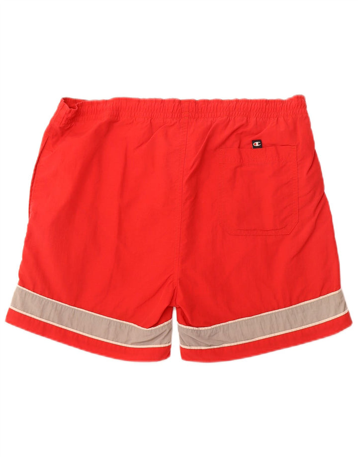 CHAMPION Bañador para hombre, talla grande, color rojo